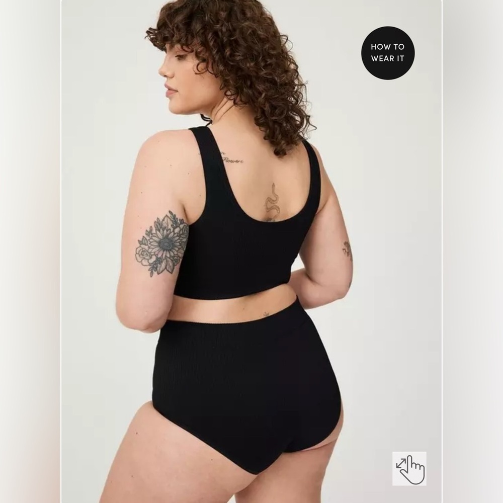 Torrid‎ Seamless Ribbed Bralette - Picture 6 of 14